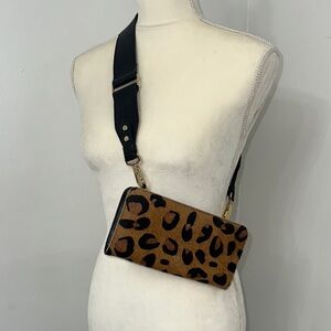 Leopard Print Crossbody Bag
